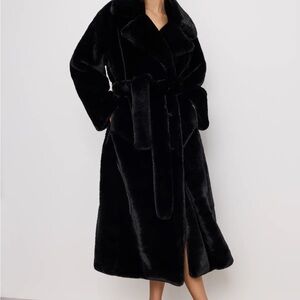 Faux Fur Coat